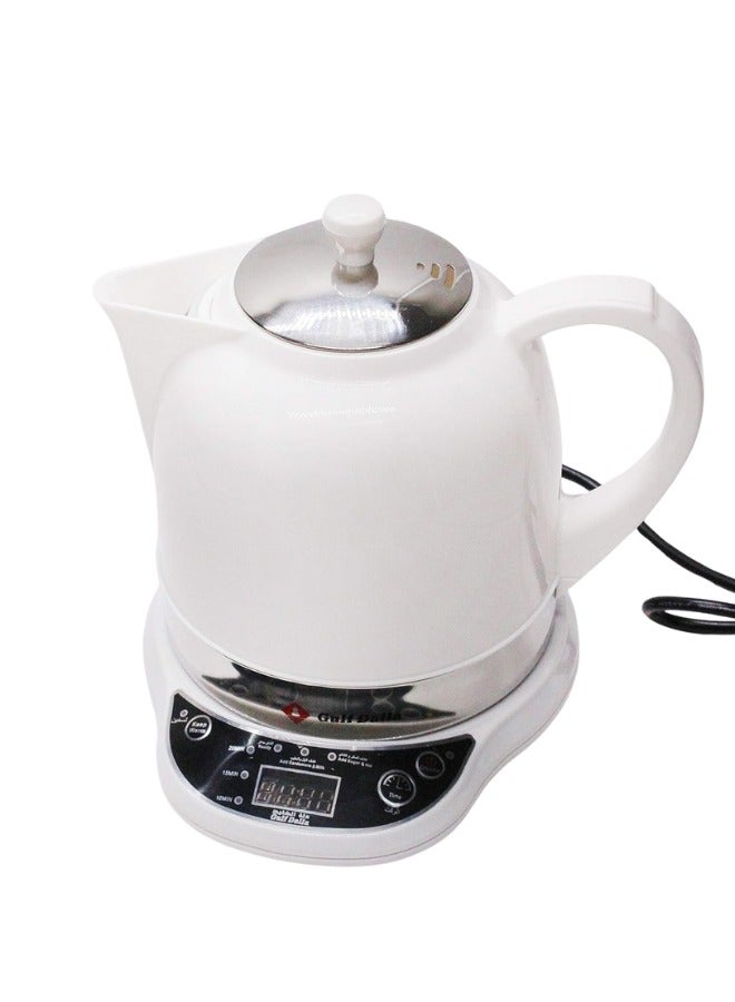 Gulf Dalla Arabic Coffee and Tea Maker (1.2L - White)