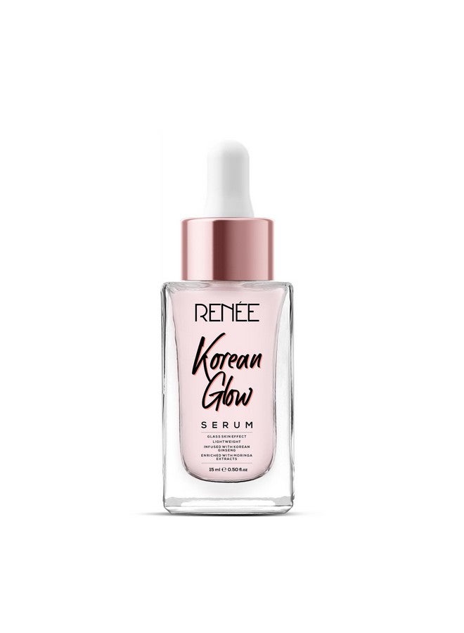 Korean Glow Serum 15Ml Lightweight Non Greasy Hydrates Plumpup The Skin With Glassydewy Shine & Maintain Its Youthful Glow