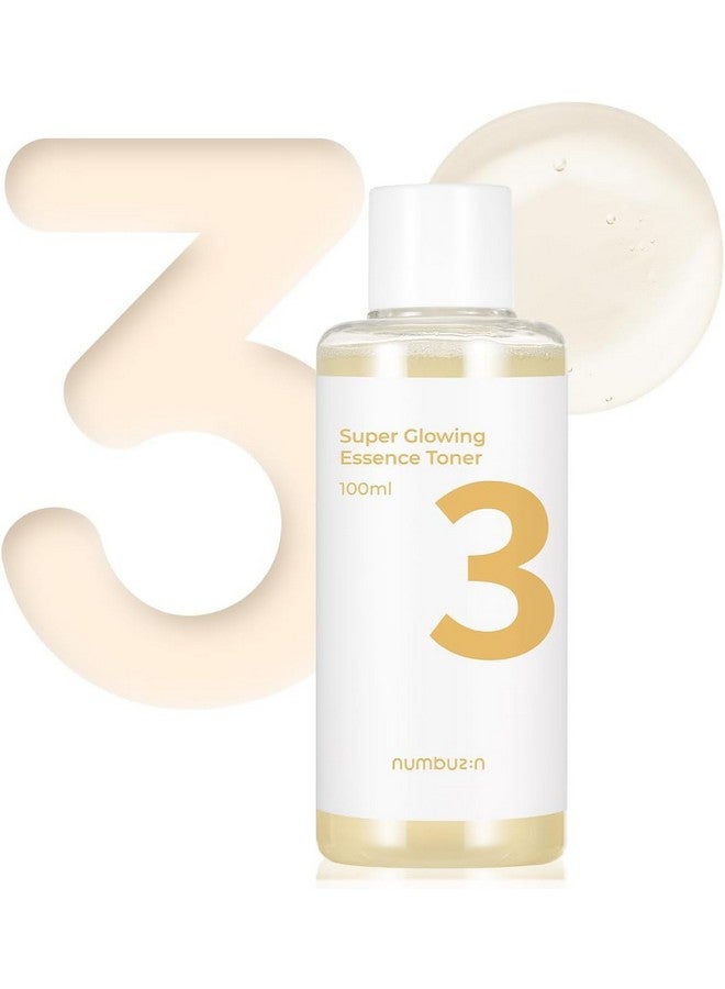 No.3 Super Glowing Essence Toner | Fermented Ingredients Niacinamide Galactomyces Glowy Skin Radiance | Korean Skin Care For Face 100Ml