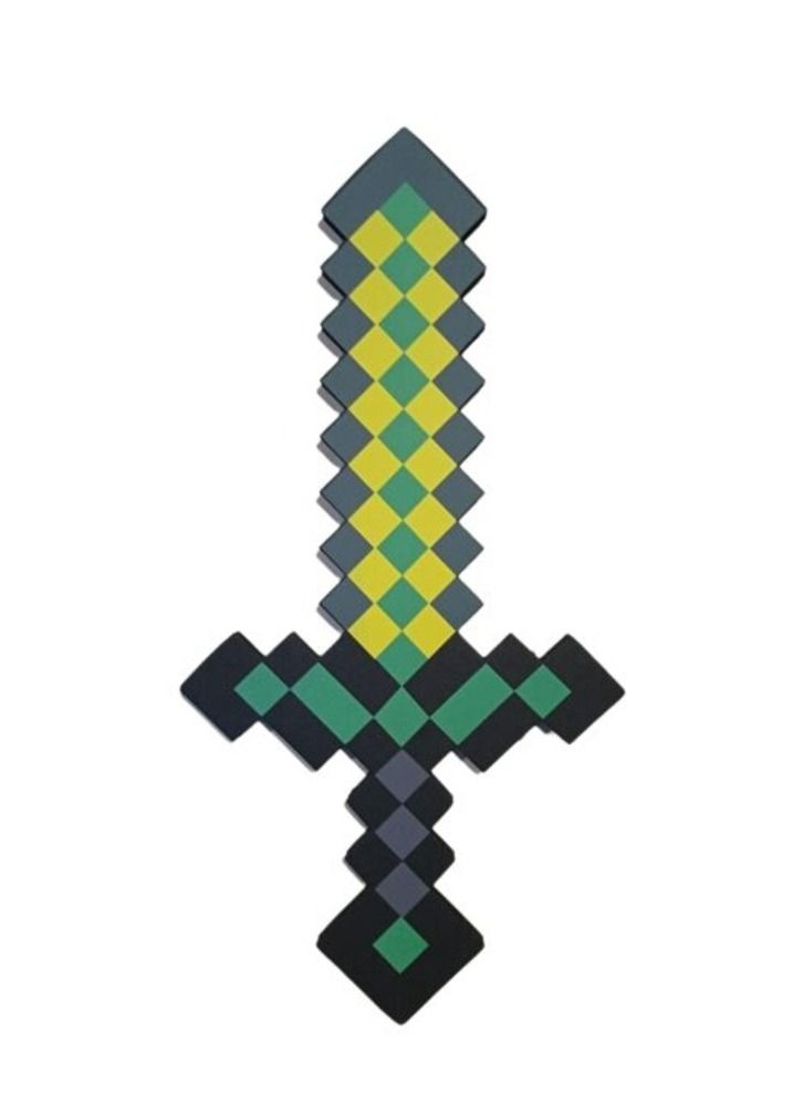 Mine Craft Foam Sword Toy Kid Size Minecraft Game Toy