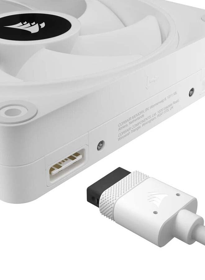 CORSAIR iCUE LINK QX120 RGB 120mm PWM PC Fan Expansion Kit - White | CO-9051005-WW White