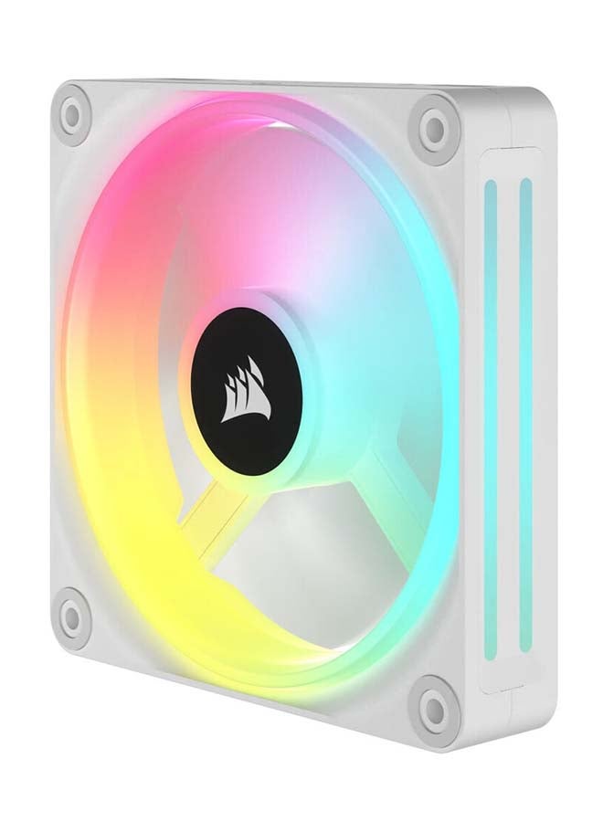 CORSAIR iCUE LINK QX120 RGB 120mm PWM PC Fan Expansion Kit - White | CO-9051005-WW White