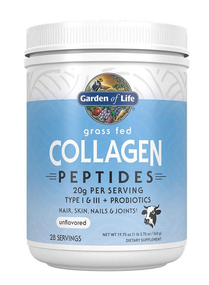 Grass Fed Collag Peptides 560G Powdr 12459