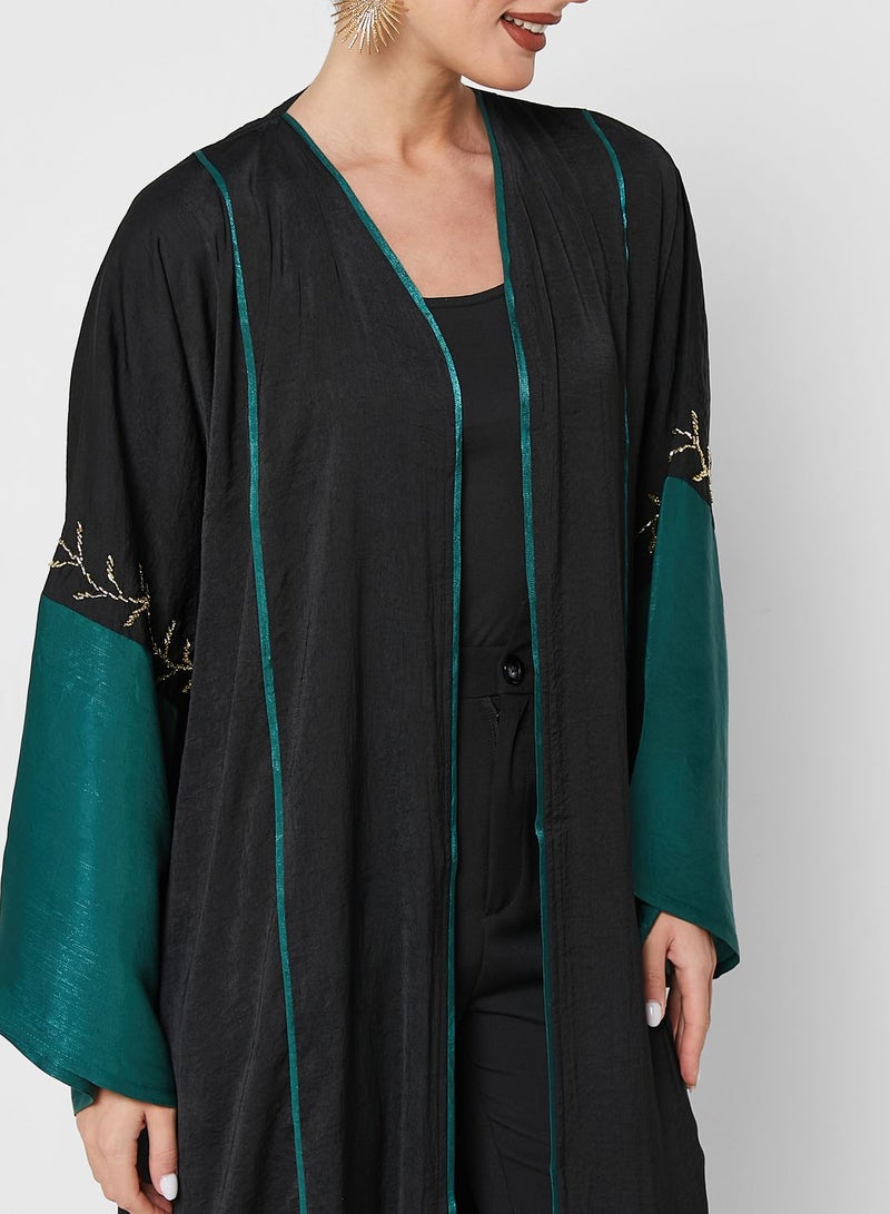 Embellished Detail Abaya With Sheila