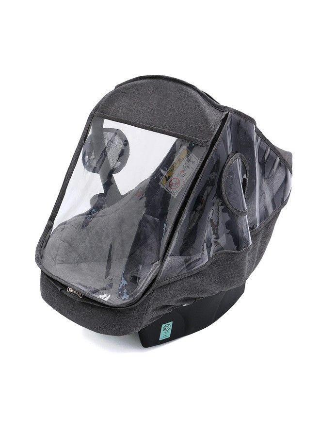 Infant Car Seat Weather Shield Universal Car Seat Rain Cover Waterproof Windproof Protection