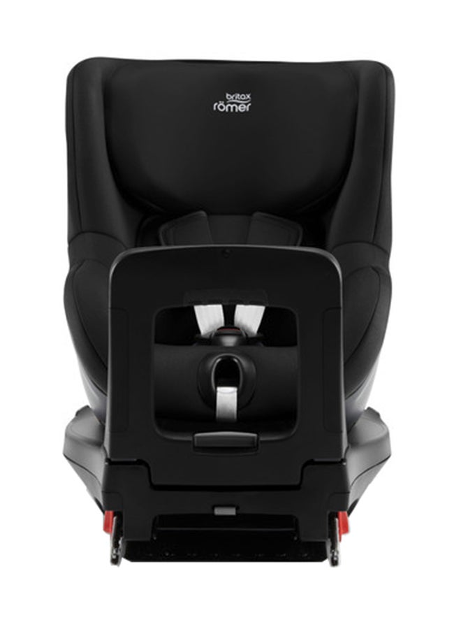 Dualfix Pro M Car Seat For 3 Months To 4 Yrs, Forward And Rear Facing, Multi-Recline, Extra Safe 5-Point Harness, 360 degree Rotation - Space Black