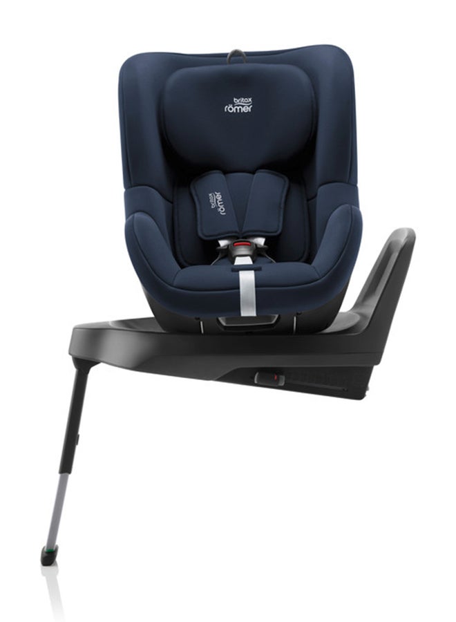 Britax Dualfix M Plus Car Seat For 3.5 Years To 12 Years Forward Facing - I-Size Safety Standards - Adjustable Backrest And Headrest - Night Blue