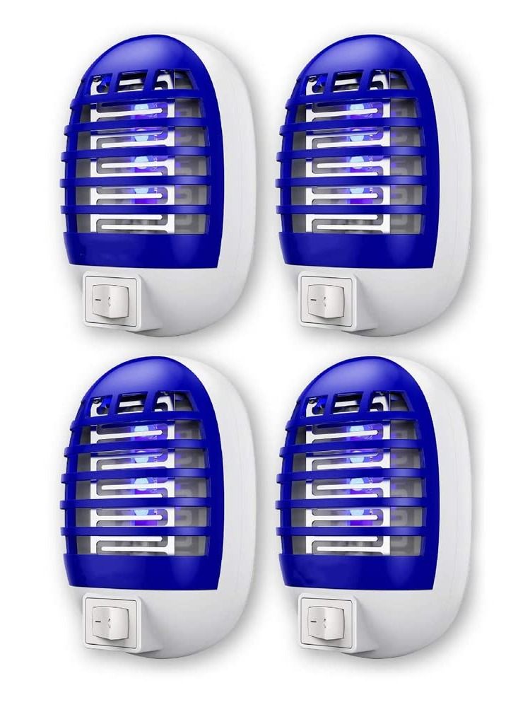 4 Pack Mosquito Killer, Electronic Bug Zapper, Blue
