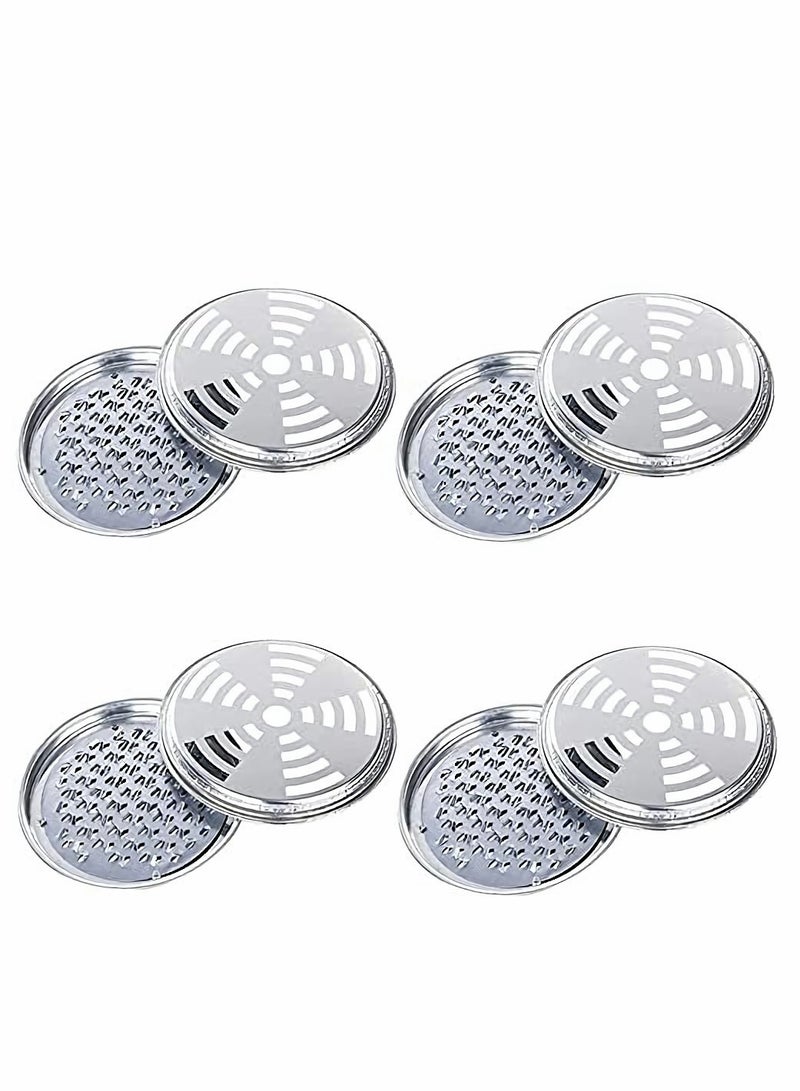 Mosquito Coil Holder with Cover (Pack of 4)