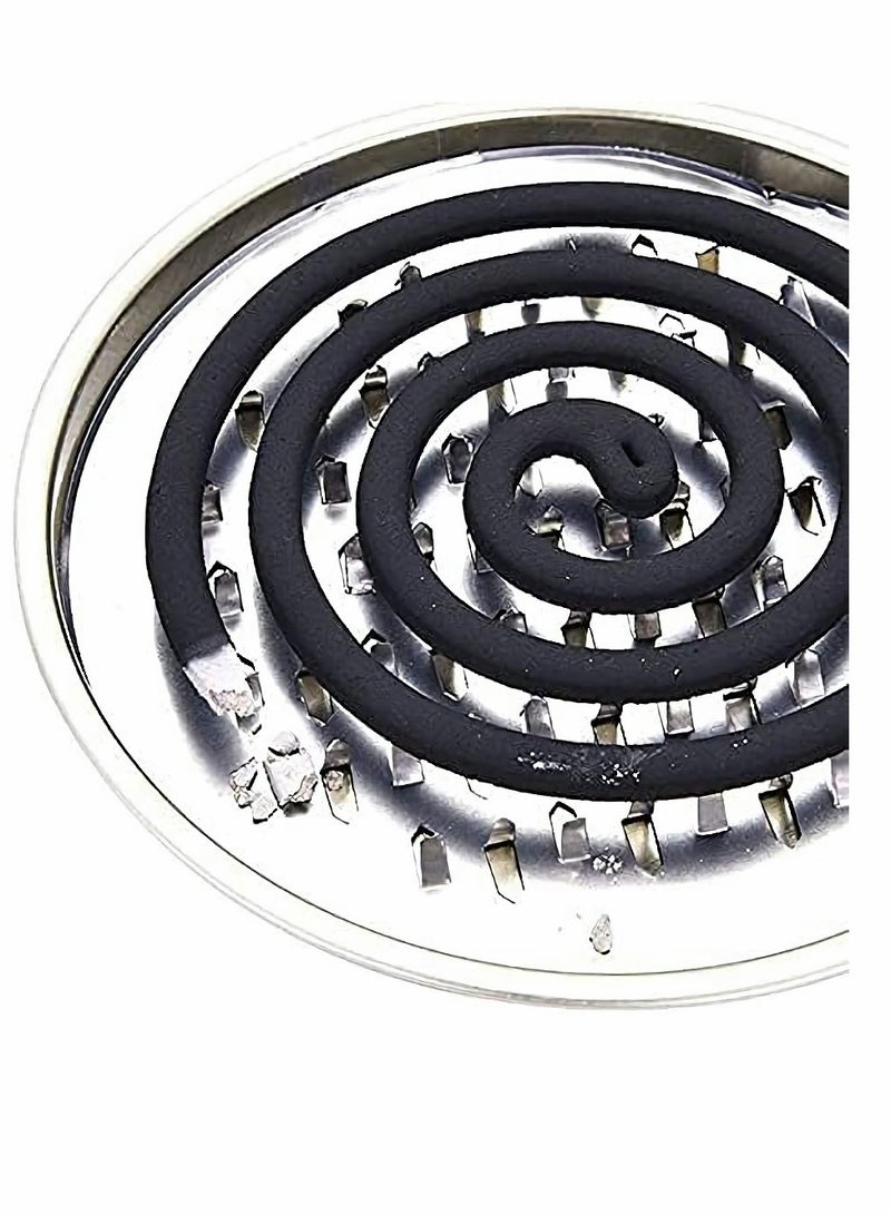 Mosquito Coil Holder with Cover (Pack of 4)