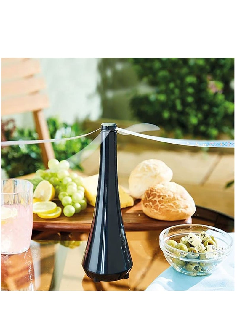 Outdoor Picnic Food Fan, Outdoor Fly Repellent Fan, Fly Fan for Table, Outside Restaurants Meal, Portable and Ease of Use to Keep Your Food Clean