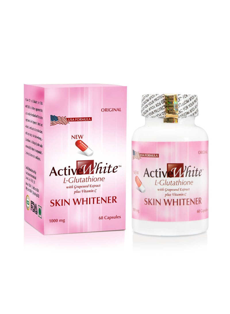 Active White Skin Whitening 60 Capsules