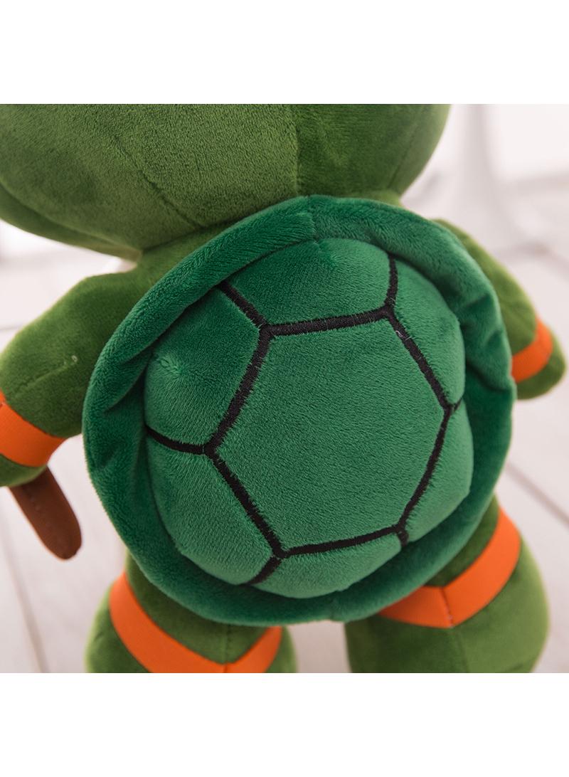 4-Piece Cartoon Teenage Mutant Ninja Turtles Plush Toys