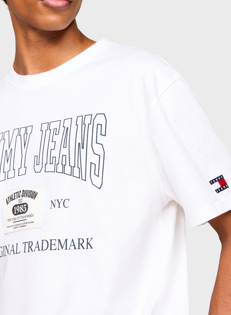 Graphic Crew Neck T-Shirt