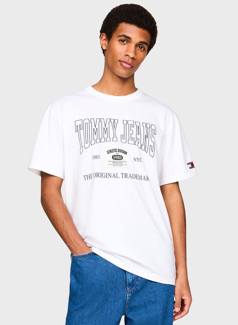Graphic Crew Neck T-Shirt