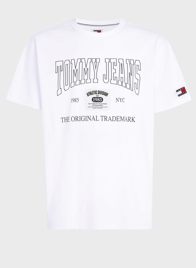 Graphic Crew Neck T-Shirt