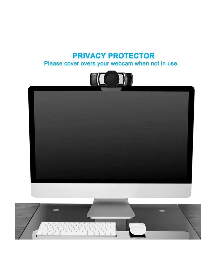 Webcam Privacy Cover, Shutter Protects Lens Cap Hood Covers with Strong Adhesive, Protecting Privacy and Security for Logitech HD Pro Webcam Stream Webcam