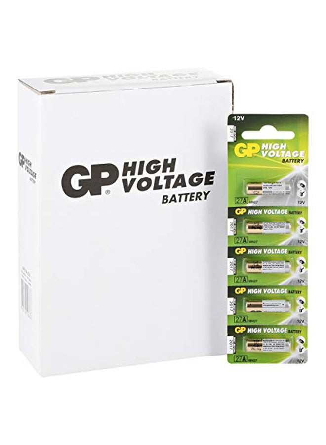 unisex 27 A Alkaline Batteries - Pack Of 100