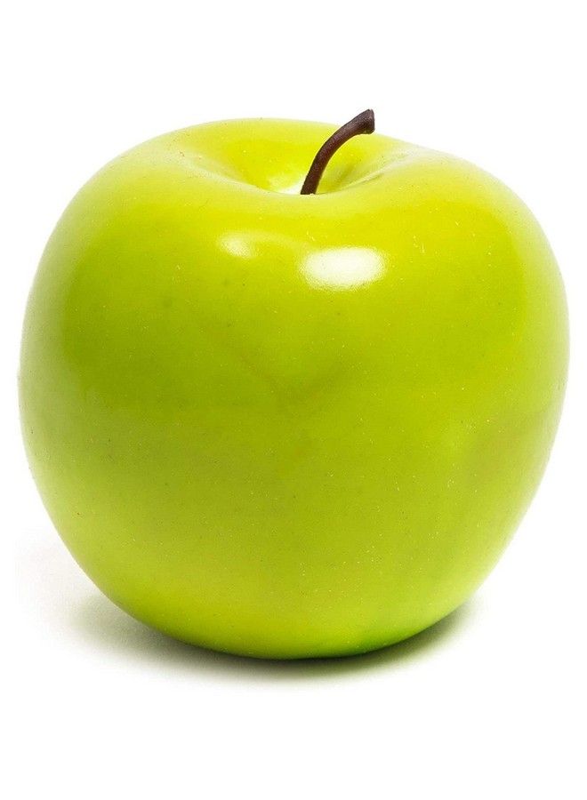 Artificial Green Apples Faux Fruit Decor (2.7 In 8 Pack)