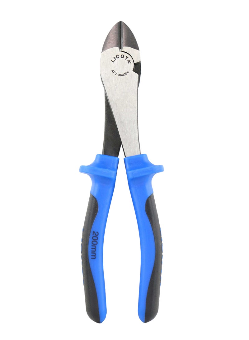 Diagonal Cutting Plier Blue/Black/Silver 200mm