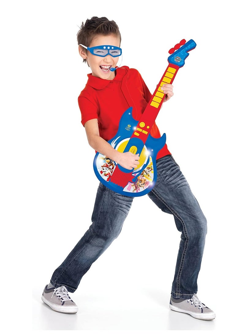 Lexibook Paw Patrol Electronic Light-Up Guitar with Microphone