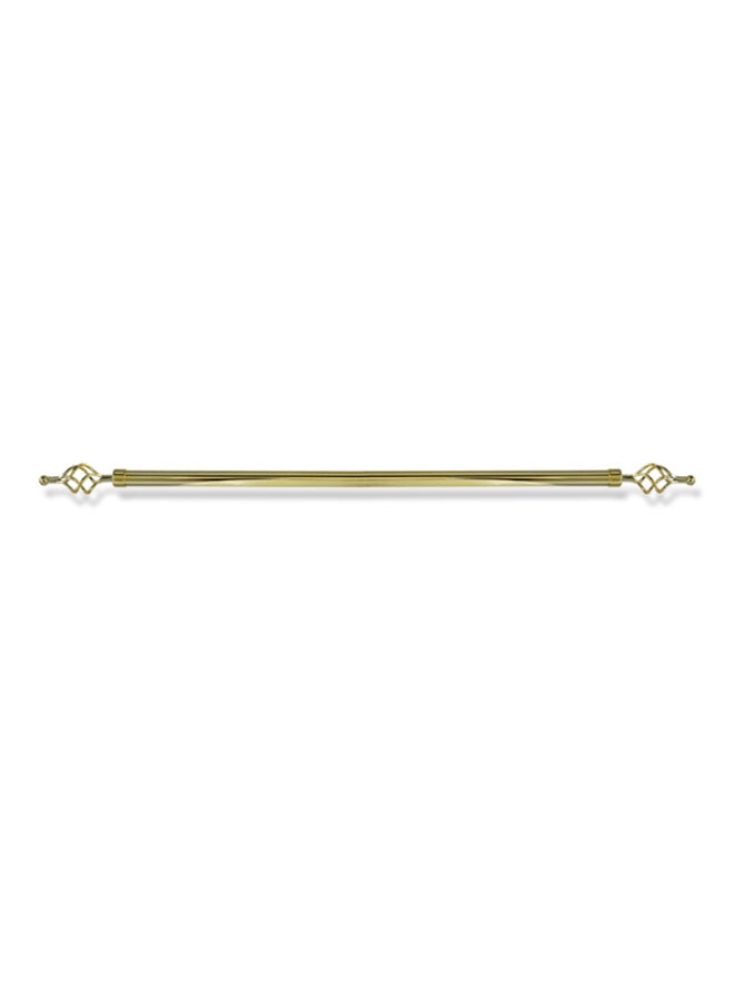 Single Bar Curtain Rod Golden 200centimeter