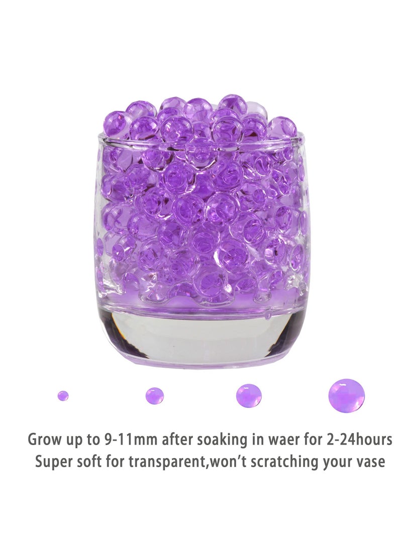 60000 Pcs Jelly Magic Cristal Decorate Water Beads Transparent Hydrogel Jelly Bead Vase Filling Floating Pearl Floating Candle Making
