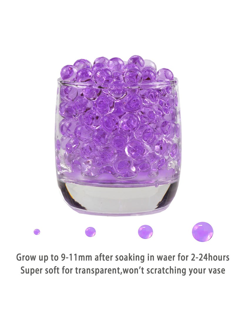 60000 Pcs Jelly Magic Cristal Decorate Water Beads Transparent Hydrogel Jelly Bead Vase Filling Floating Pearl Floating Candle Making