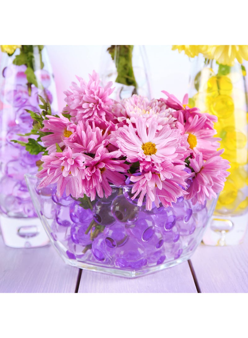 60000 Pcs Jelly Magic Cristal Decorate Water Beads Transparent Hydrogel Jelly Bead Vase Filling Floating Pearl Floating Candle Making
