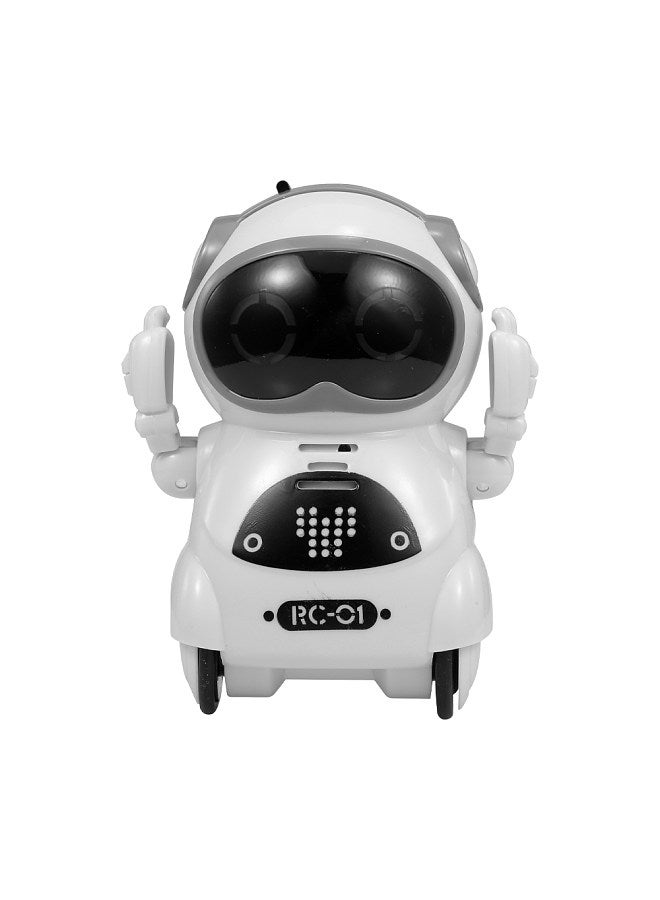 939A Pocket Robot Talking Interactive Dialogue Voice Recognition Record Singing Dancing Telling Story Mini Robot Toy