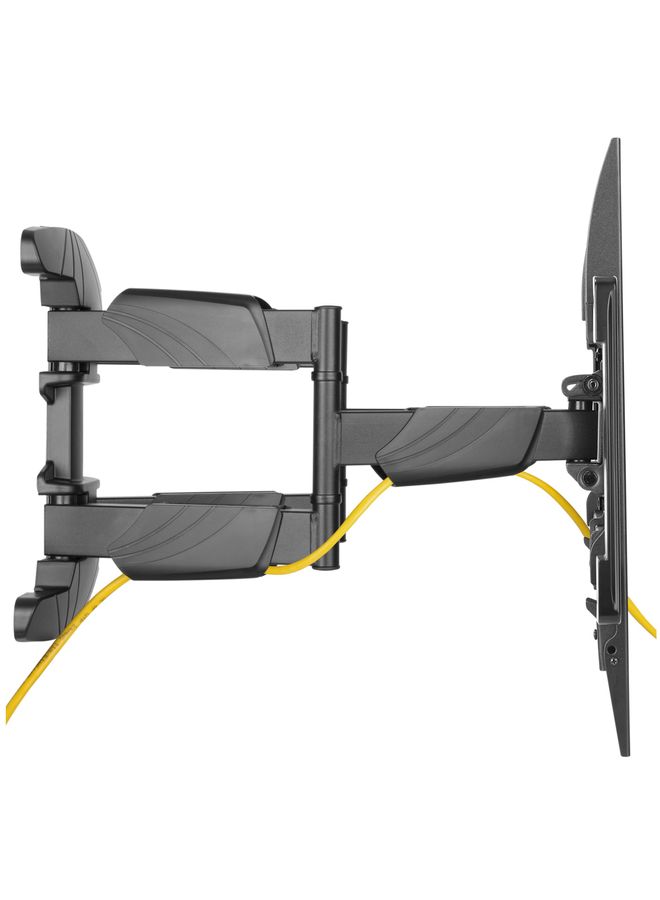 Swivel Full Motion Wall Mount For 32-75” Screen LCD LED Curved Bracket