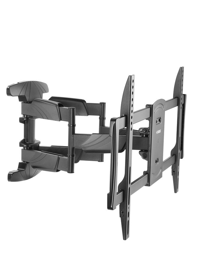 Swivel Full Motion Wall Mount For 32-75” Screen LCD LED Curved Bracket