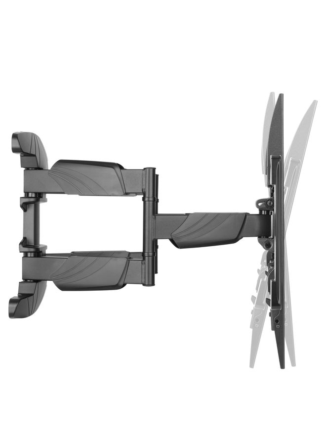 Swivel Full Motion Wall Mount For 32-75” Screen LCD LED Curved Bracket