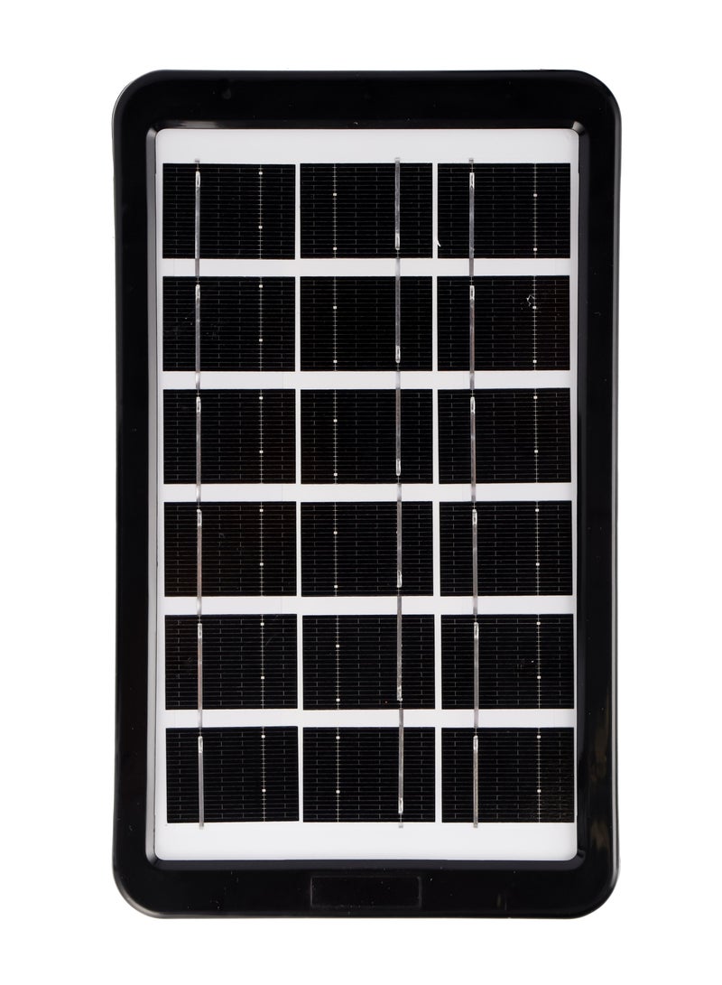 Rechargeable LED Lantern with LED Bulb and Solar Panel | Automatic Lighting | USB Mobile Charging | 100 Hours Working| Solar Input| Power Bank Function | Strong and Portable Design