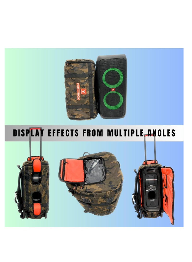 Speaker Bag Travel Safety Storage Case Handy Bag for JBL Party Box 710 - AD