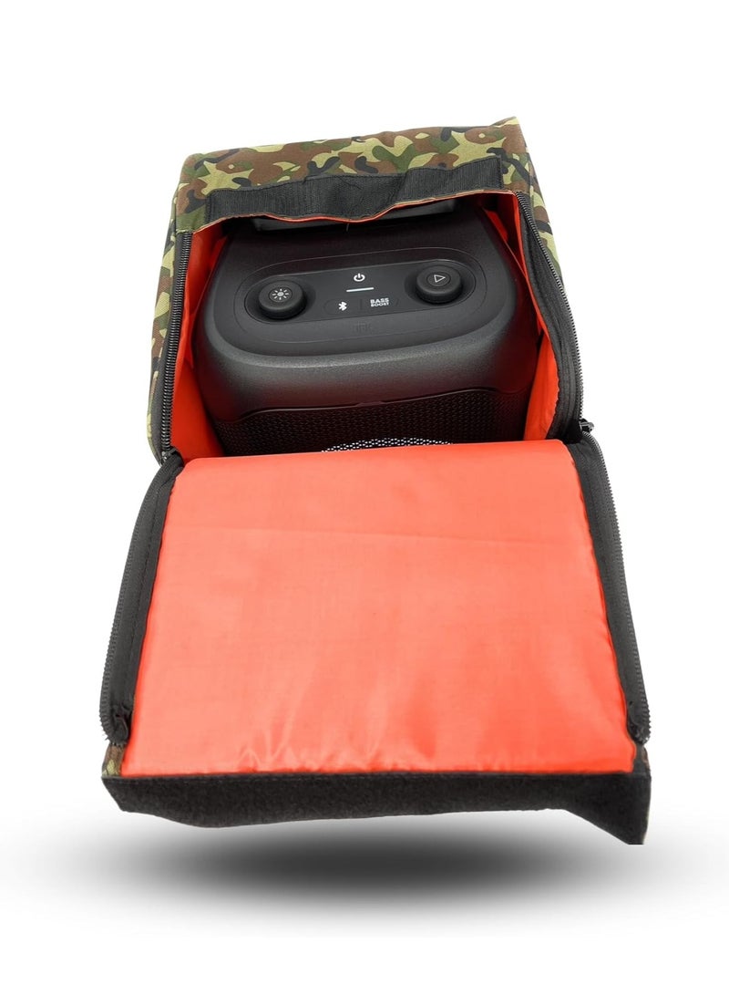 Speaker Bag Safety Storage Case with Handy Strap Travel Bag Compatible for (JBL PARTYBOX 110 BAG ARMY-B)