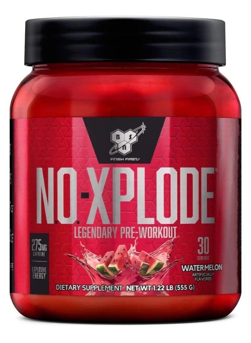 BSN No Xplode Legendary Pre-workout 555g Watermelon Flavor 30 Serving