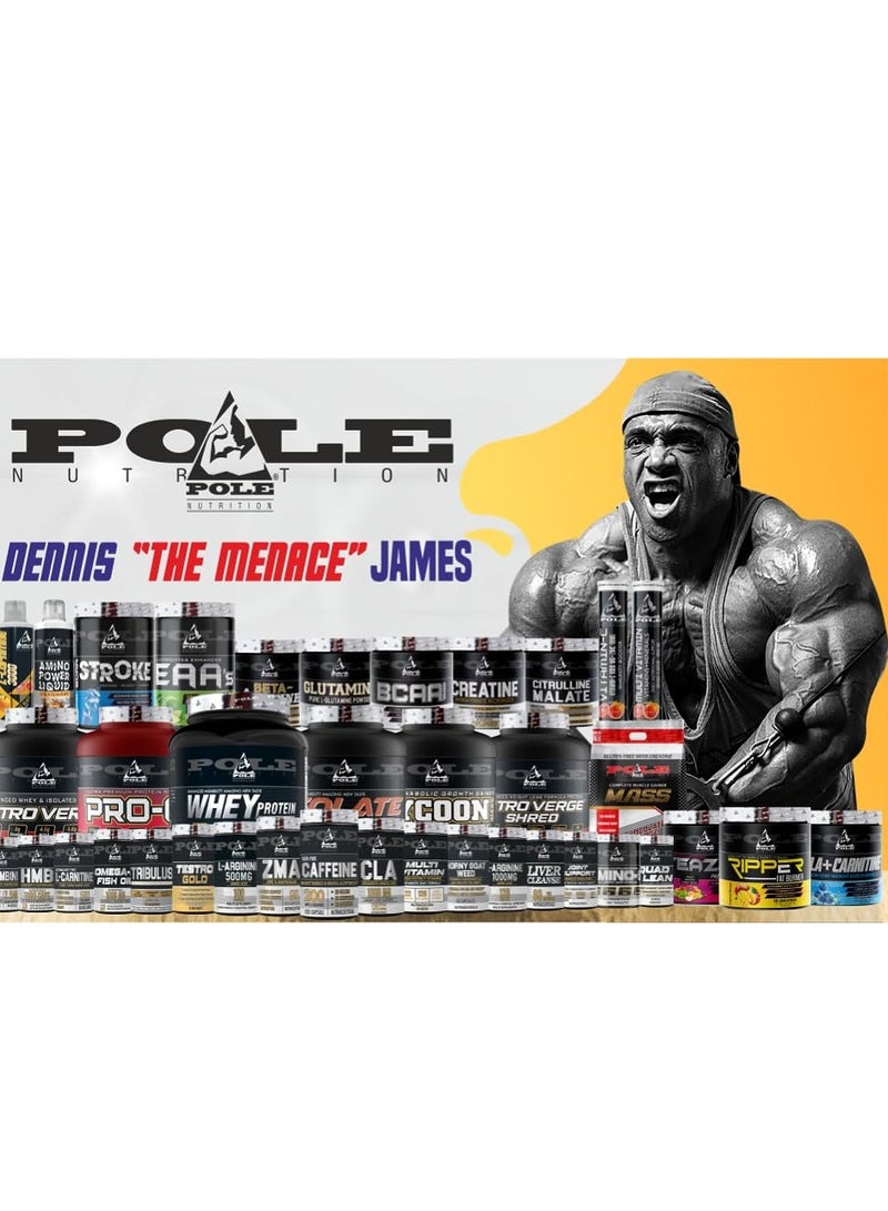 Pole Nutrition Teazer Explosive Pre-Workout Black Cherry Food Supplement (30 Servings)