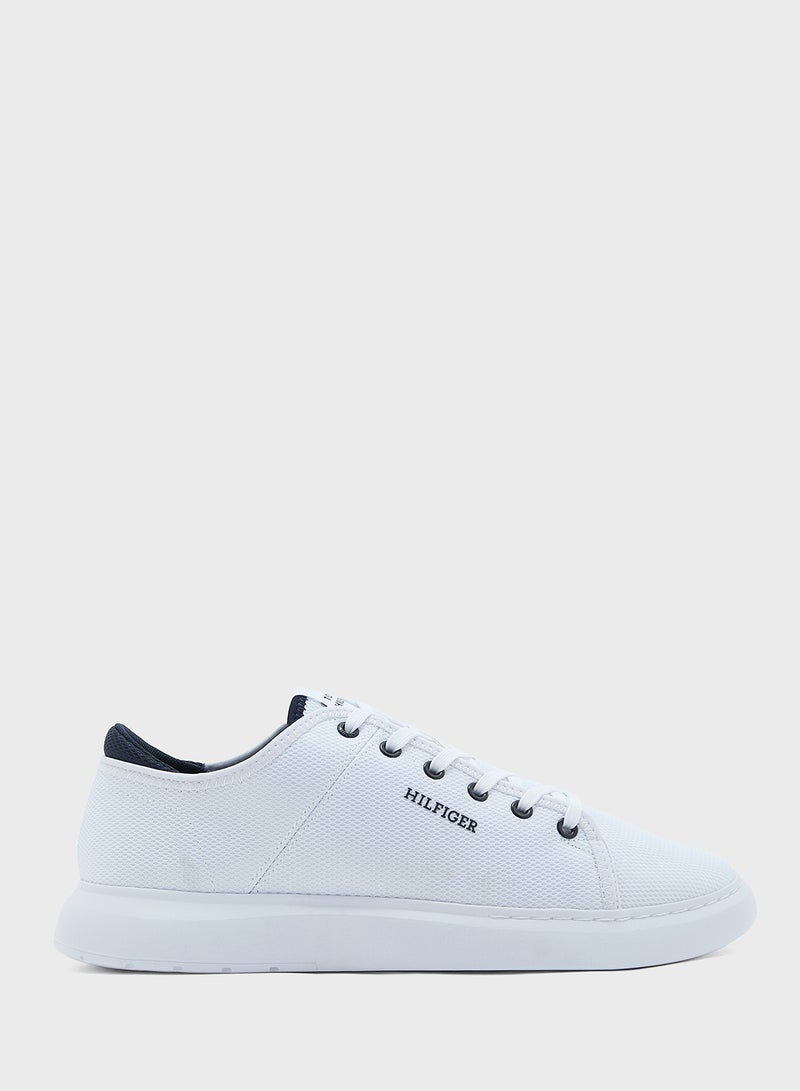 Cup Mesh Lace Up Sneakers