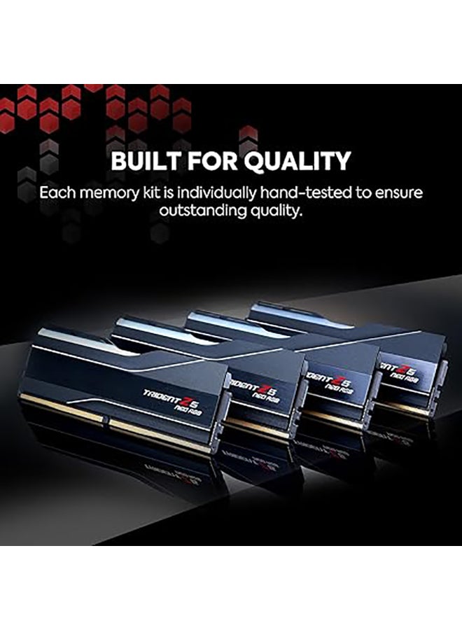 Trident Z5 Neo RGB DDR5 32GB (2 x 16GB) 6000MHz CL30-38-38-96 AMD EXPO Overclocking Memory Kit, Unbuffered, Non-ECC, 1.35V, Dual Channel, High-Performance RAM for AMD Platforms | F5-6000J3038F16GX2-TZ5NR