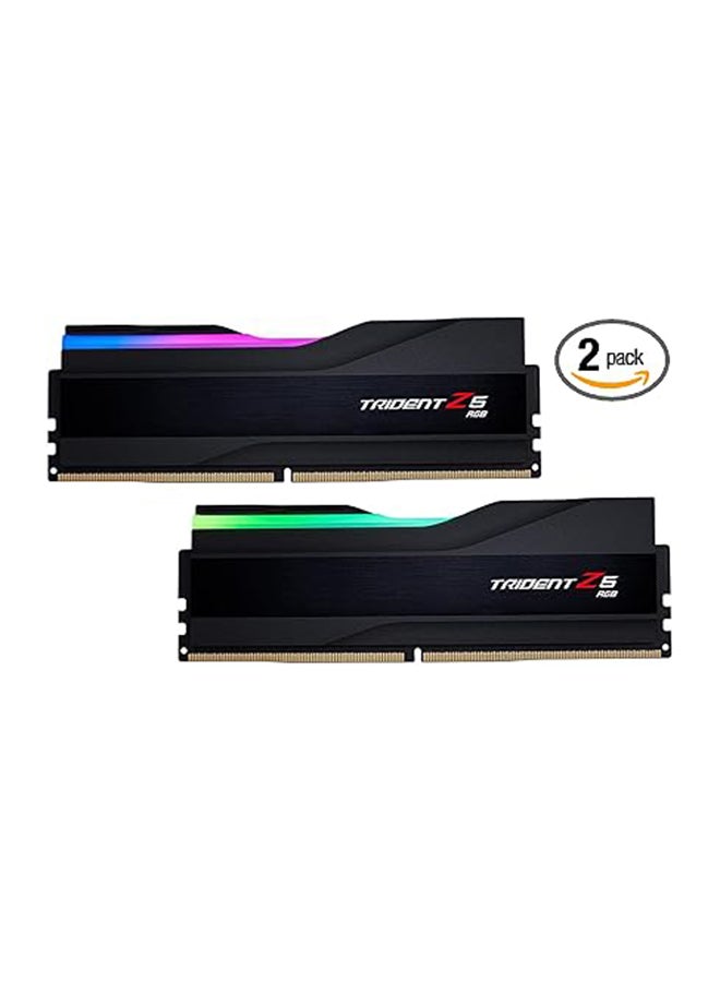 Trident Z5 RGB Series (Intel XMP 3.0) DDR5 RAM 32GB (2x16GB) 7200MT/s CL34-45-45-115 1.40V Desktop Computer Memory UDIMM