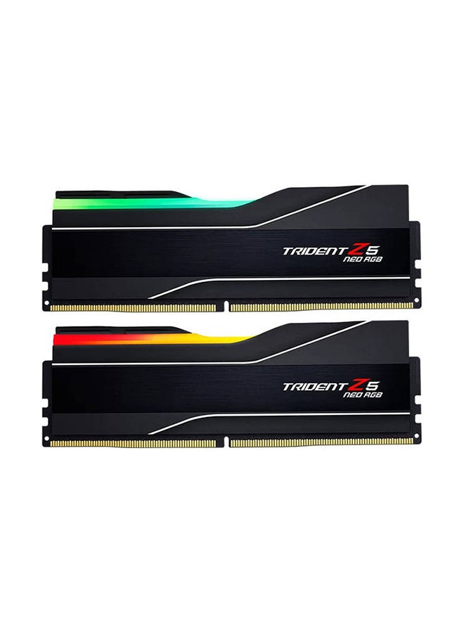 Trident Z5 Neo RGB 32GB (2x16GB) DDR5 Dual Channel Desktop Memory, 6000 MT/s Memory Speed, 36-36-36-96 Latency, Non-ECC, AMD EXPO Profile, 1.35V