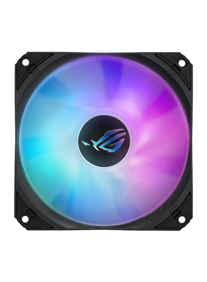 ROG Strix LC III 360 aRGB CPU Liquid Cooling, 360mm Radiator, 3x ROG Strix AF-12S aRGB 120mm Fans, 2200 RPM Fan Speed, 70.38 CFM Ariflow, 360° Rotating ROG Logo, 90RC00T1-M0UAY0 Black