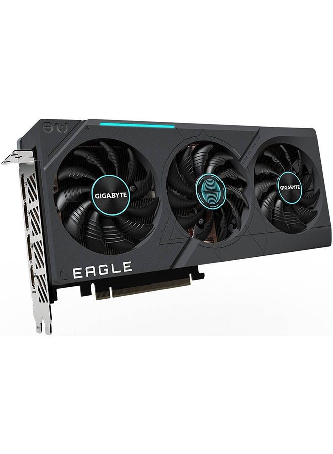 GeForce RTX 4070 Ti SUPER EAGLE OC Graphics Card, 16GB GDDR6X 256bit Memory, 2640 MHz Boost Clock, 21Gbps Memory Speed, 8448 CUDA Cores PCI-E 4, HDMI, DisplayPort Black