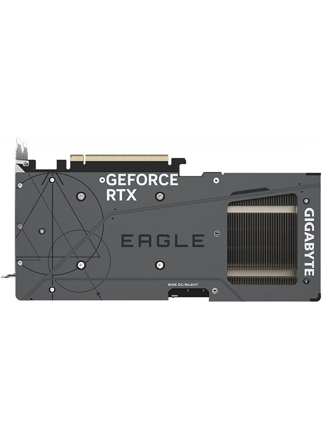 GeForce RTX 4070 Ti SUPER EAGLE OC Graphics Card, 16GB GDDR6X 256bit Memory, 2640 MHz Boost Clock, 21Gbps Memory Speed, 8448 CUDA Cores PCI-E 4, HDMI, DisplayPort Black