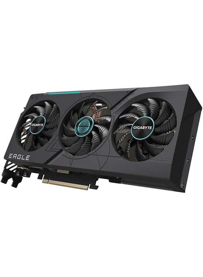 GeForce RTX 4070 Ti SUPER EAGLE OC Graphics Card, 16GB GDDR6X 256bit Memory, 2640 MHz Boost Clock, 21Gbps Memory Speed, 8448 CUDA Cores PCI-E 4, HDMI, DisplayPort Black