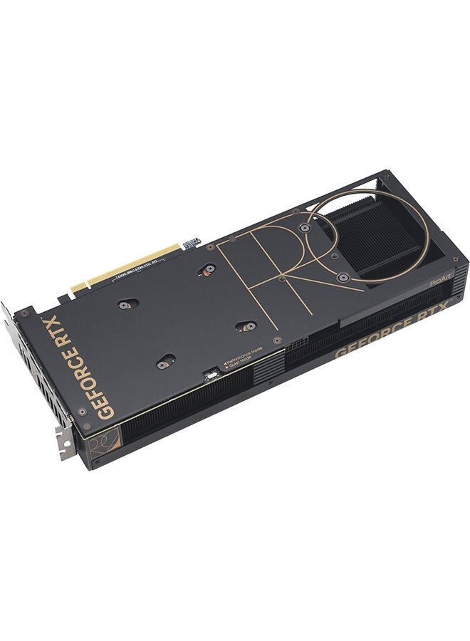 ProArt GeForce RTX 4070 SUPER OC Graphics Card, 12GB GDDR6X 192-bit Memory, 2565MHz Boost Clock, 21Gbps Memory Speed, 581 AI Performance, 7168 CUDA, PCIE 4.0, SFF Ready, DP/HDMI Black