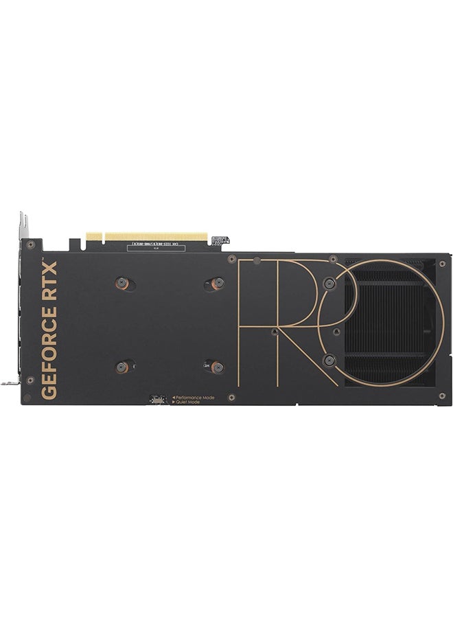 ProArt GeForce RTX 4070 SUPER OC Graphics Card, 12GB GDDR6X 192-bit Memory, 2565MHz Boost Clock, 21Gbps Memory Speed, 581 AI Performance, 7168 CUDA, PCIE 4.0, SFF Ready, DP/HDMI Black