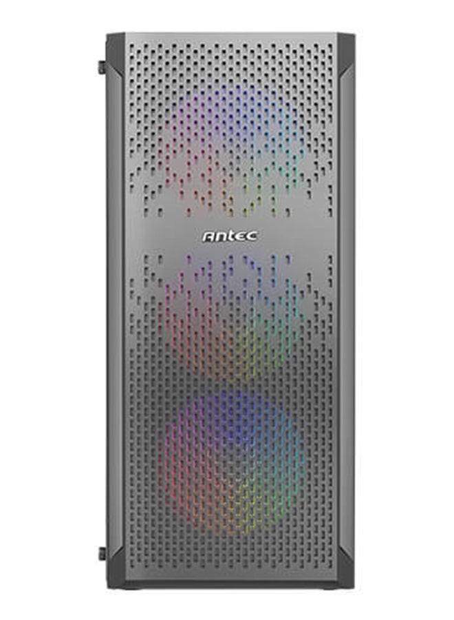 Antec NX290 Mid Tower ATX Case – Mesh Front Panel for Enhanced Airflow, Tempered Glass Side Panel, Supports Up to 6 Fans (120mm/140mm), Radiator Support (360mm Front, 240mm Top, 120mm Rear), GPU Clearance Up to 380mm, Flexible Storage Options (2 x 3.5” HDD, 2 x 2.5” SSD), Tool-less Design, Superior Cable Management, Front I/O USB 3.0/2.0, HD Audio, Easy Access Dust Filters – Ideal for Gamers and DIY PC Builders | Black | NX290
