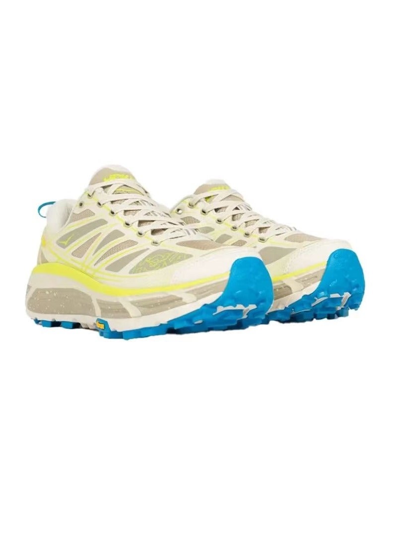 Mafate Speed 2 Outdoor Running Shoes Beige/Yellow/Blue For Men/Women